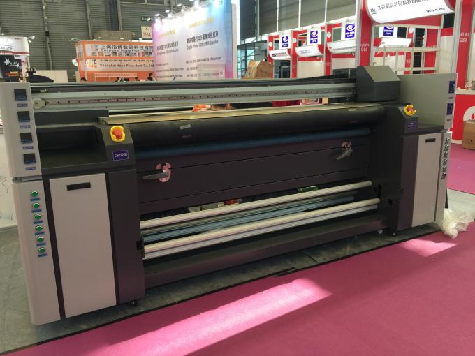 1400DPI Dual CMYK Inkjet Textile Printing Machine Lebar 2000mm 0
