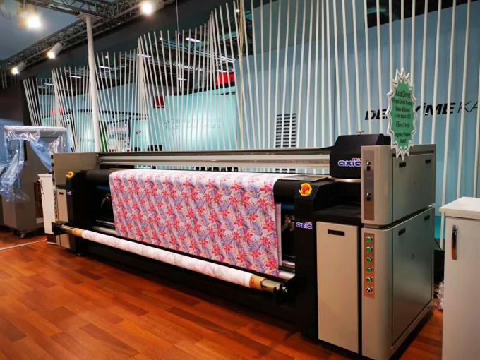 1.0m Wide Roller Style Mesin Tekstil Calender Sublimasi Printing Heat Press Machine 2