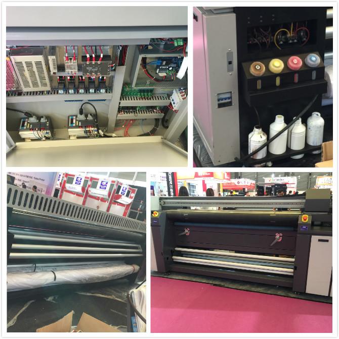 Mesin Pencetakan Sublimasi Tekstil Multicolor Dual CMYK / Printer Kain Tenda 1
