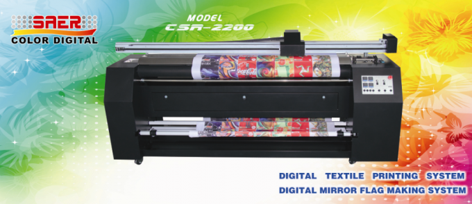 Printer Inkjet Piezo 1440 DPI Presisi Tinggi Dengan Kepala Duel Cetak Standar 0