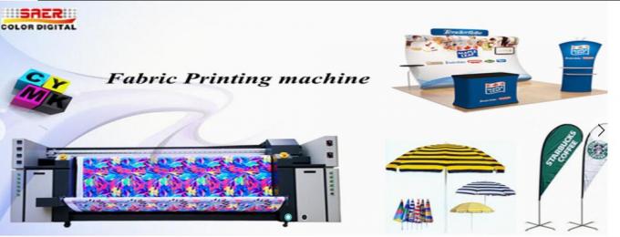 Sublimasi Printer Kain Inkjet Digital Mesin Cetak Tekstil 3.2 Meter 2