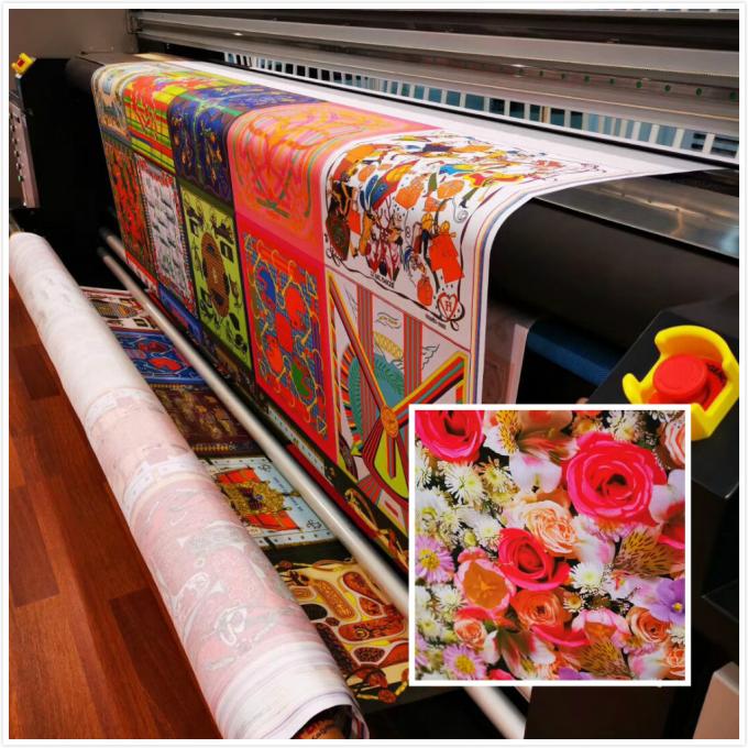 Printer Inkjet Sublimasi Tekstil CMYK Ganda Format Besar 1