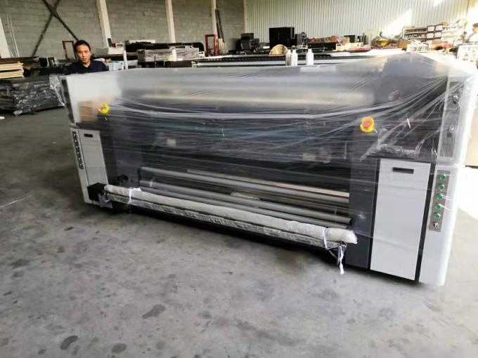 Mesin Printer Kain Tinta Pigmen Dual Cmyk Printer Inkjet Printer Resolusi 1800DPI Max 0