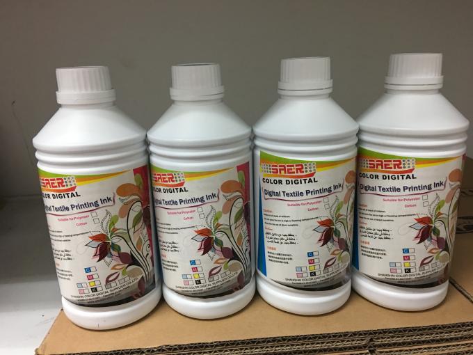 1800DPI Format Besar Printer Tekstil Digital CMYK Ganda 0
