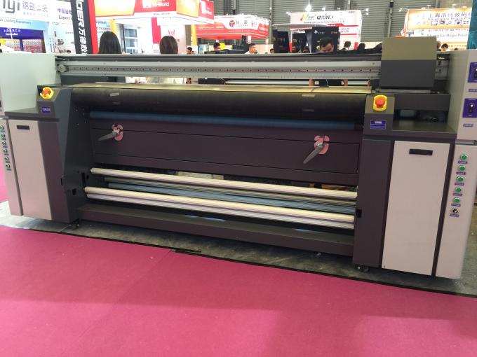 Tinta Berkelanjutan 3,2 m Roll To Roll Printer Inkjet Digital 0