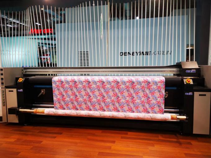 Tinta Berkelanjutan 3,2 m Roll To Roll Printer Inkjet Digital 1
