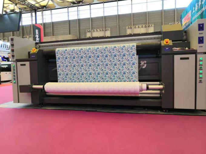 Digital Dye Sublimasi Fabric Banner Printing Machine Untuk Pakaian Cetak 0