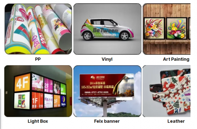 Printer Solvent Printer CMYK Flex Banner Eco Solvent 0