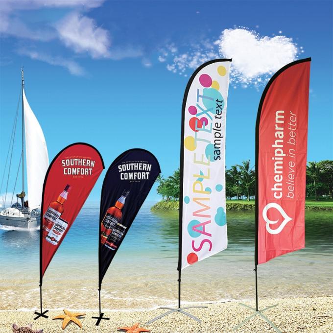 Bendera Pantai Kain Roll Digital Printing Plotter Mesin Pencetakan Bendera Sublimasi Inkjet Besar 0