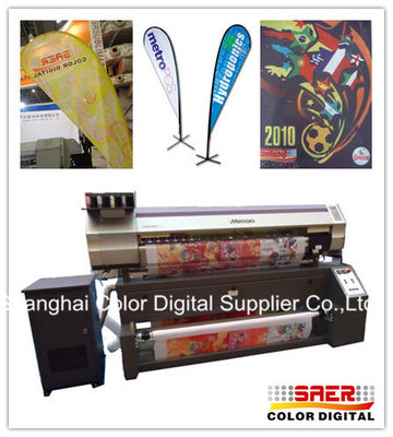 1.6M Digital Inkjet Mimaki Tekstil Printer Untuk Bendera Iklan
