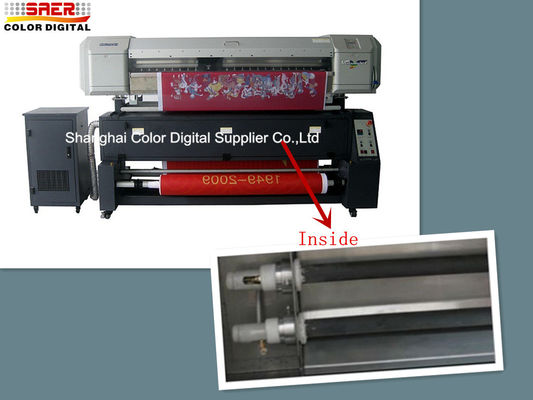Resolusi Tinggi Epson Head Mutoh Sublimation Printer Indoor Outdoor Menggunakan