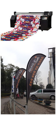 Sublimasi Digital Mesin Cetak Tekstil Dalam Ruangan Luar 1400dpi