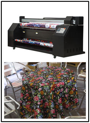 Mesin Cetak Bendera SAER Stabil Pasokan Tinta Berkelanjutan 2300mm 646KG