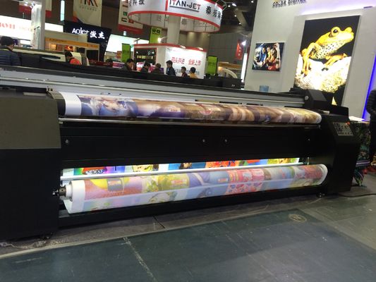 Roll To Roll Digital Banner Bendera Printer Untuk Iklan Outdoor Indoor