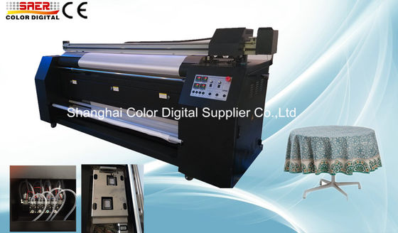 Multicolour Digital Printing Equipment Digital Garment Printers Dengan Double Epson Head