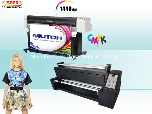 Printer Kain Sublimasi Mutoh RJ 900c Presisi Tinggi Dengan Kepala Epson DX5