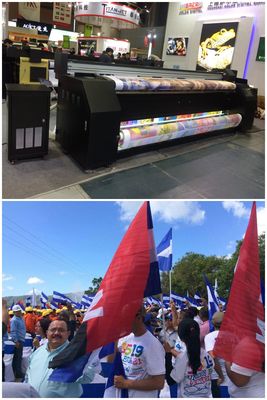 Mesin Cetak Kain Katun / Printer Tekstil Digital Kapas Dengan Tinta Pigmen