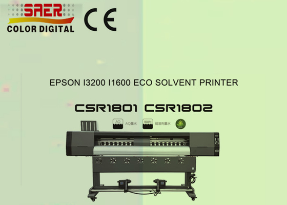 Eco-solvent Printer dengan resolusi tinggi Vinyl Banner Printing Machine