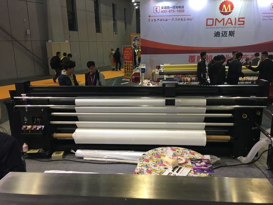 Mesin Cetak Bendera Polyester Banner Roll To Roll Type Langsung Cetak