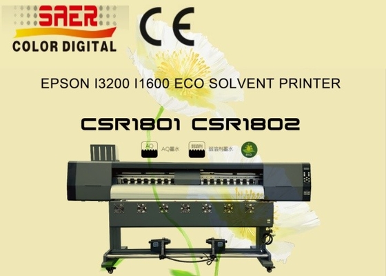 Eco Solvent Printer Machine Tarpaulin / Flex Banner / Vinyl Printing Machine Printer Inkjet Berkecepatan Tinggi