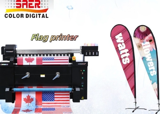 1.2M I3200 Kepala Sublimasi Pewarna Percetakan Langsung Digital Mesin Pencetak Bendera Tekstil