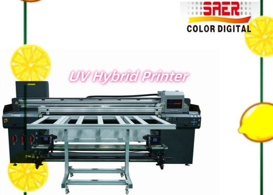 Multicolor Digital Printing Plotter Roll To Roll Dan Flatbed UV Inkjet Printer