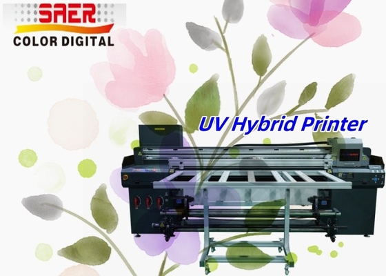 Usaha Kecil Flatbed dan Roll to Roll UV Hybrid Printer untuk Keramik Tiles Aluminium Kayu