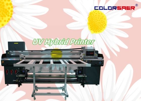 1.8m 6ft Lebar Gulung Untuk Gulung Dan Flatbed UV Hybrid Printer Multicolor Warna