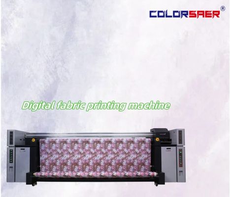 3.2m Mesin Percetakan Bendera Tekstil Mesin Percetakan Sublimasi Langsung Printer Kain