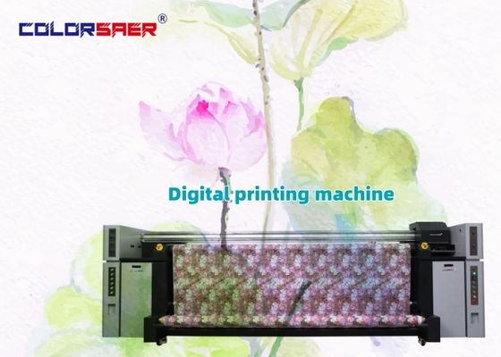 Mesin Cetak Tekstil Kain Sublimasi 8 Kepala Inkjet Sublimasi Printer Digital Kecepatan Tinggi