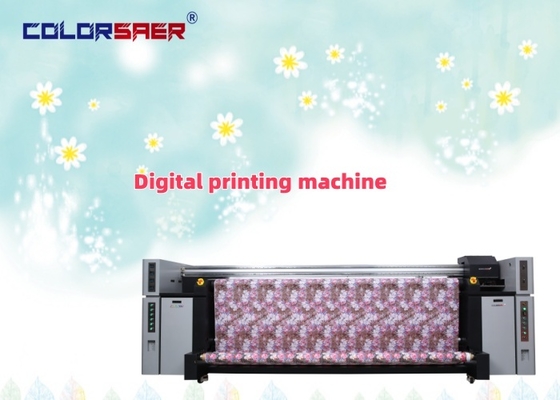 Mesin Cetak Tekstil Presisi Tinggi 3200mm Printer Sublimasi Baru dengan 8 Kepala Cetak