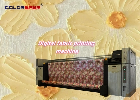 Epson 8-Head CMYK Mesin Pencetakan Kain Lebar 3,2m