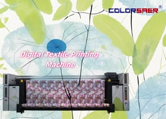 Epson Head Digital Fabric Printer Lebar 3,2m Sublimasi CMYK