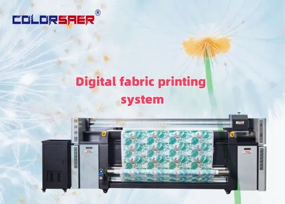 I3200-A1 Mesin cetak tekstil digital dengan sistem roll otomatis