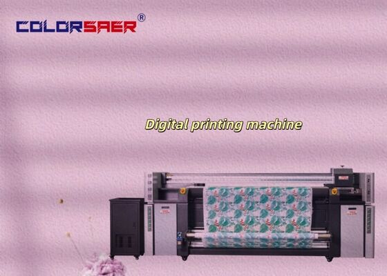 Mesin cetak untuk 100% kain katun & 100% kain poliester Printer tekstil langsung digital