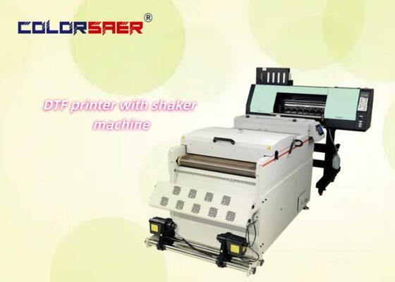 High Speed DTF dengan Shaker Powder All-in-one Machine DTF Inkjet Printer Pet Film