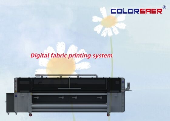 Digital Dye Sublimation Fabric Inkjet Printer Plotter Mesin Pencetakan Tekstil Dengan Kepala Pencetakan Industria KJ4B-QL