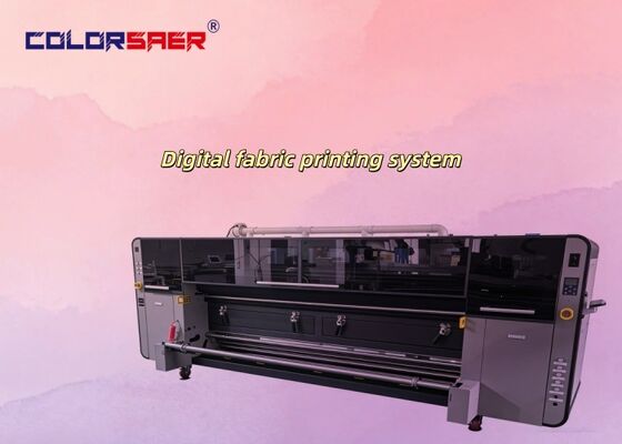 SAER Performance High Cost Harga Pabrik Model Baru 3200mm Sistem Pencetakan Tekstil Digital Format Besar