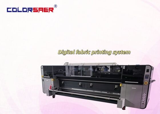 3.2m Printer Sublimasi Pewarna Format Besar dengan Pemanfaatan Otomatis dan Warna Dual CMYK untuk Sistem Pencetakan Kain