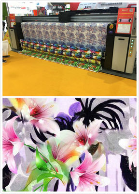 Kepala Plotter Dye Tekstil Mesin Cetak Sublimasi Printer Format Besar Untuk Bendera