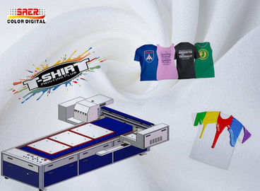 220V / 110V Tegangan T Shirt Digital Printing Machine 0 - 25MM Ketebalan Cetak