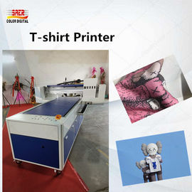 Digital Langsung Ke Printer Garmen / Printer A3 Ukuran Flatbed Efisiensi Tinggi