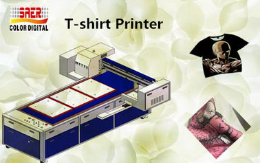 Mesin Cetak Kaos Efisiensi Tinggi Yang Stabil Dengan Print Head 8 Ricoh GH2220