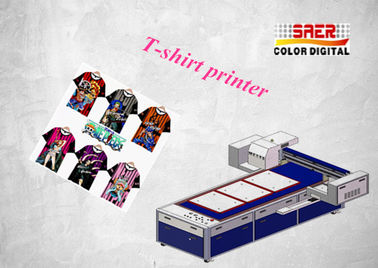 Digital 8 Warna T Shirt Printer Pigmen Tinta 260kg Berat 220V / 110V Tegangan