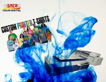 Mesin Cetak Kaos Efisiensi Tinggi Yang Stabil Dengan Print Head 8 Ricoh GH2220