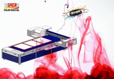 0 - 25MM Tebal Cetak Flatbed T Shirt Printer Dtg Printer A3 Untuk Kain