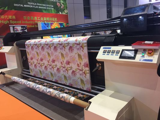Rumah Mesin Digital Printing Tekstil 1800dpi Resolusi Maksimal Dengan Print Head Kyocera