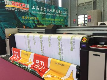 Mesin Sublimasi Dye Epson Head 1440 DPI Max Presisi Untuk Iklan Luar Ruang