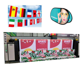 360 * 1800dpi Sublimasi Bendera Mesin Cetak Untuk Iklan Bendera / Spanduk