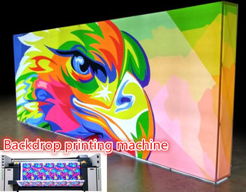 6500W Gross Power Digital Mesin Printing Fabric Mesin Printing Backdrop